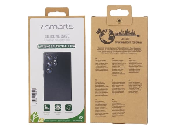 4smarts 540980, Etui, Samsung, Galaxy S24 Ultra, 17,3 cm (6.8"), Sort