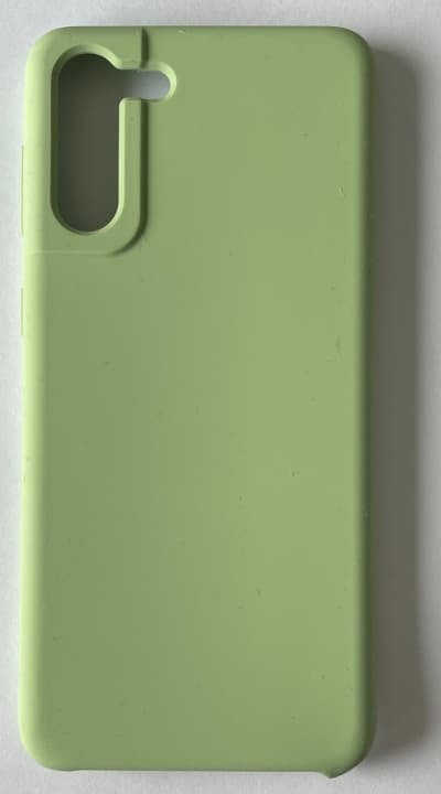Grönt silikonskal - Samsung Galaxy S21 Plus