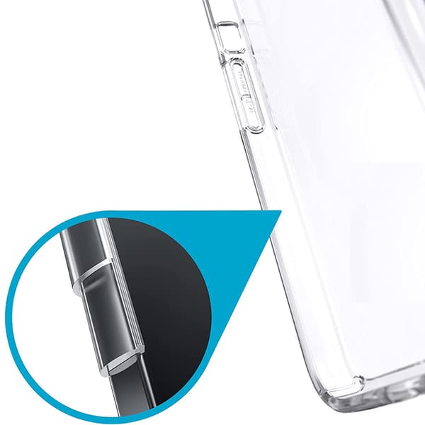 iPhone 15 Pro - Transparent Stötdämpande Silikonskal Skydd