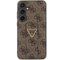 Miniatyrbild 3 av 8: Guess Galaxy S24 Ultra Mobilskal Grip Stand Triangle Strass