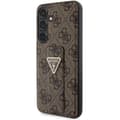 Miniatyrbild 2 av 8: Guess Galaxy S24 Ultra Mobilskal Grip Stand Triangle Strass