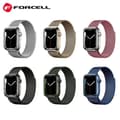 Miniatyrbild 2 av 2: Forcell Apple Watch (42/44/45/49mm) Armband F-Design - Blå