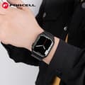 Miniatyrbild 2 av 5: Forcell Apple Watch (42/44/45/49mm) Armband F-Design - Svart