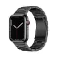 Miniatyrbild 1 av 5: Forcell Apple Watch (42/44/45/49mm) Armband F-Design - Svart