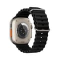 Miniatyrbild 1 av 4: Forcell Apple Watch (42/44/45/49mm) Armband F-Design - Svart