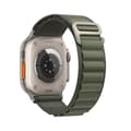 Miniatyrbild 1 av 4: Forcell Apple Watch (42/44/45/49mm) Armband F-Design - Grön