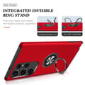 Miniatyrbillede 6 af 7: Samsung Galaxy S24 Ultra Fingerring Kickstand Hybrid Taske