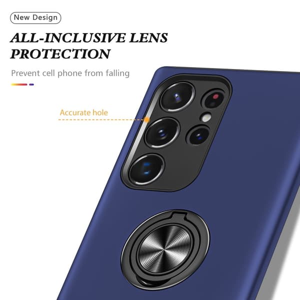 Samsung Galaxy S24 Ultra Fingerring Kickstand Hybrid Taske
