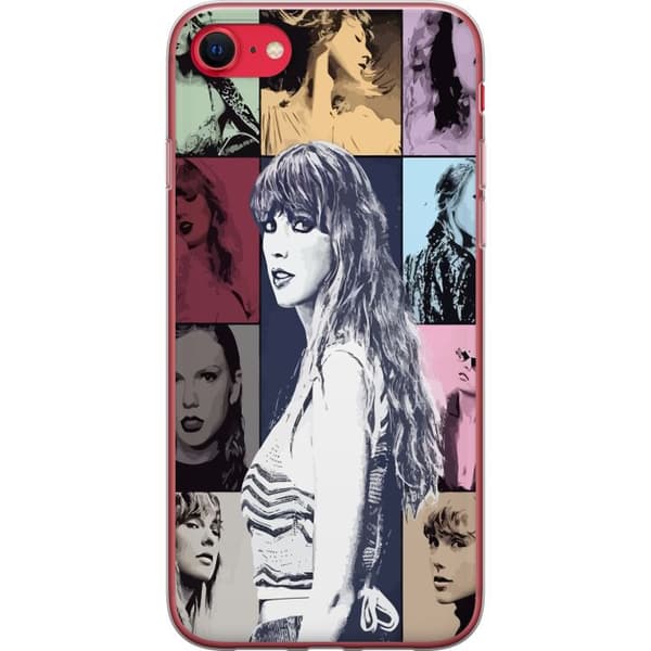Apple iPhone 8 Läpinäkyvä kuori Taylor Swift