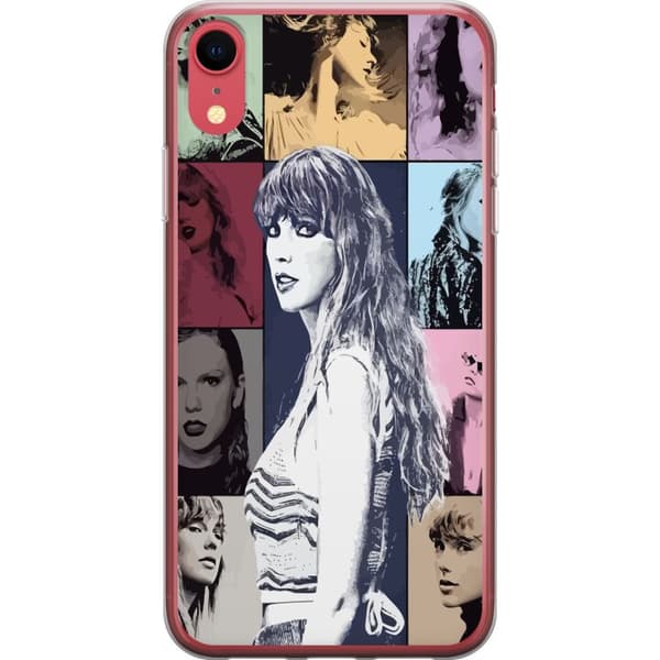 Apple iPhone XR Genomskinligt Skal Taylor Swift