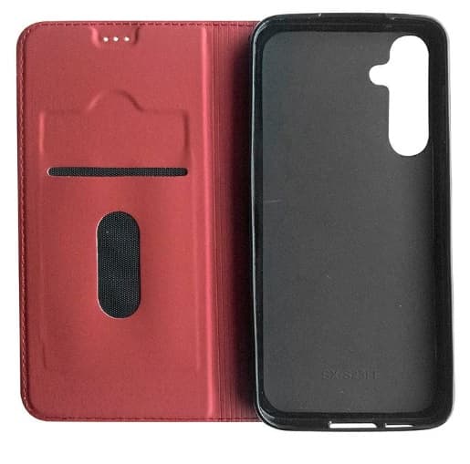 Plånboksfodral Samsung Galaxy S23 FE Eko Läder Röd