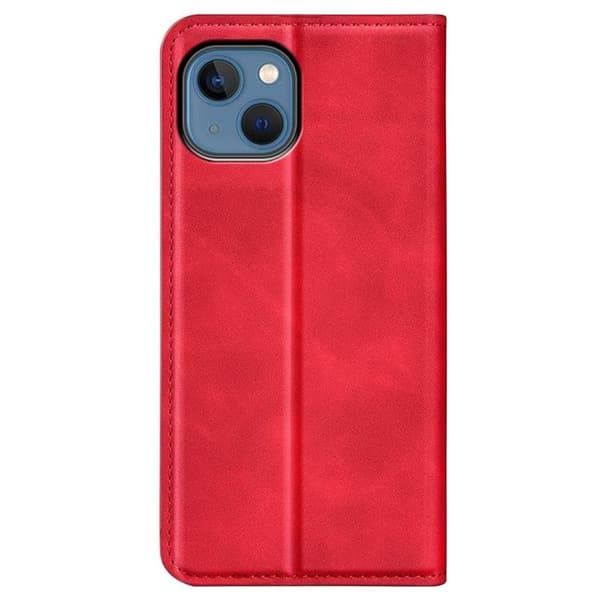 Folio iPhone 14 Plånboksfodral  - Röd