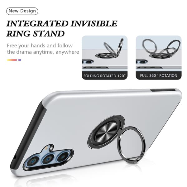 Samsung Galaxy S24+ Fingerring Kickstand Hybrid Taske