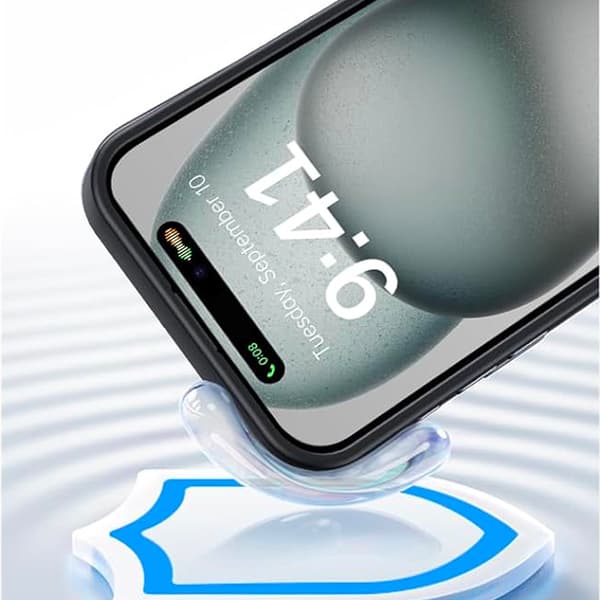 Starkt Magnetiskt Matt Känsla Baksida Fodral för Iphone 15 Pro