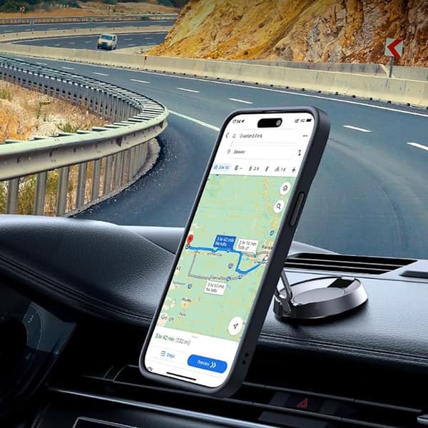 Starkt Magnetiskt Matt Känsla Baksida Fodral för Iphone 15 Pro