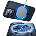 Miniatyrbild 5 av 8: iPhone 15 - Magnetiskt Fodral Med Matt K�nsla