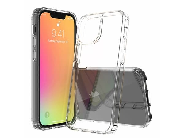 JT BERLIN Pankow Clear, Cover, Apple, iPhone 13, 15.5 cm (6.1"), Transparent