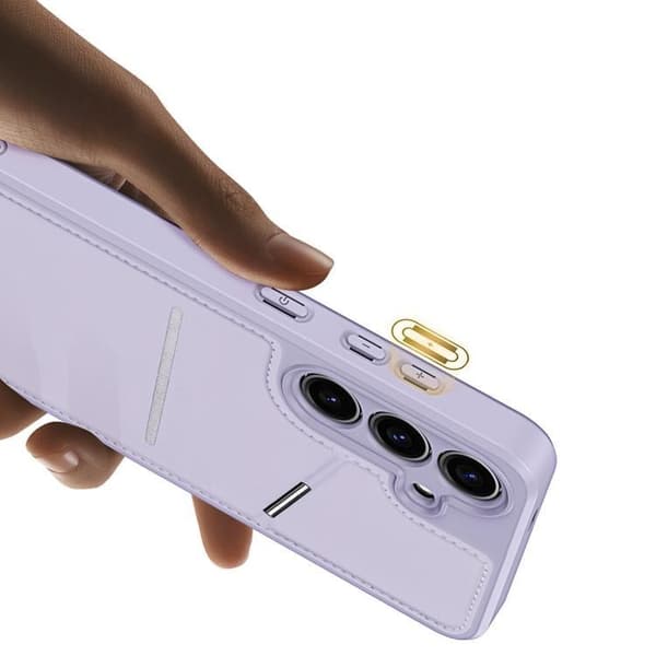 Dux Ducis Galaxy S24 Mobilskal Magsafe Korthållare Rafi II - Lila