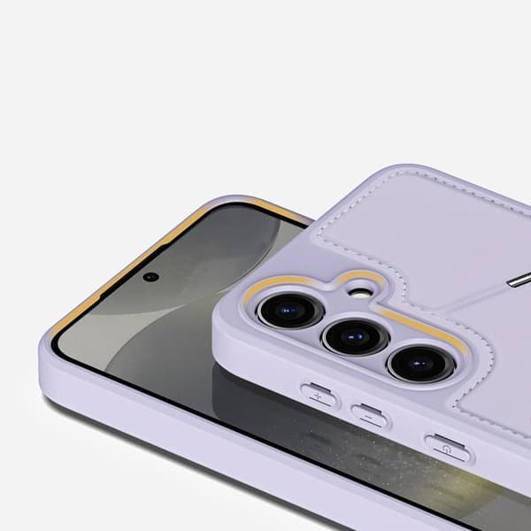 Dux Ducis Galaxy S24 Mobilskal Magsafe Korthållare Rafi II - Lila