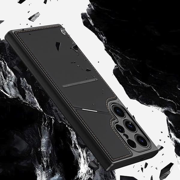 Dux Ducis Galaxy S24 Ultra Mobilskal Magsafe Korthållare Rafi II