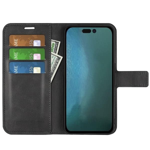 iPhone 13 Pro Plånboksfodral Flip Folio - Svart