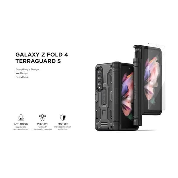Galaxy Z Fold 4 Mobilskal VRS DESIGN Terra Guard Active S
