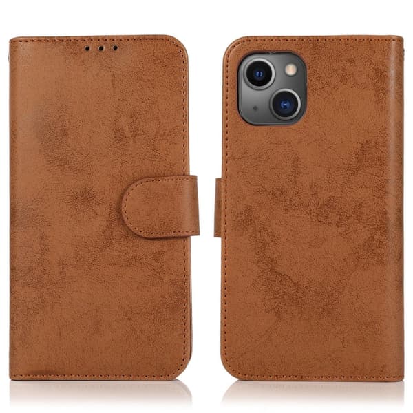 iPhone 15 - Plånboksfodral i Flera Färger med 3-kortfack