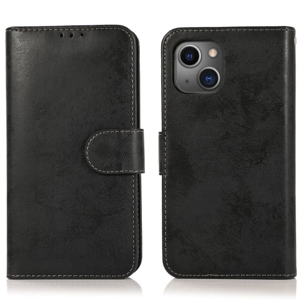 iPhone 15 - Plånboksfodral i Flera Färger med 3-kortfack