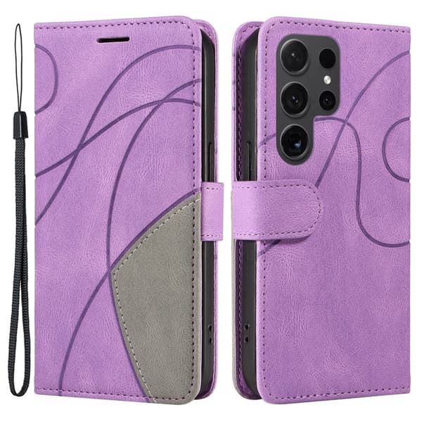 KT Lommebok-deksel til Samsung Galaxy S24 Ultra - Lilla