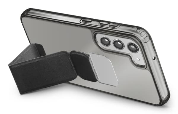 Mobilt bakdeksel Cellular Line Galaxy S23 Bakdeksel med fot svart
