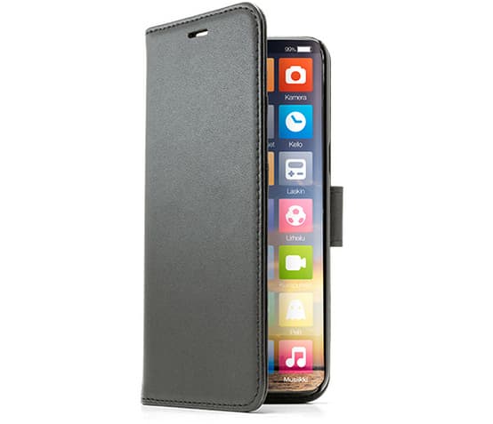 Screenor Smart - Lommebok for mobiltelefon - økolær, termoplast-polyuretan (TPU) - for Motorola Moto G34