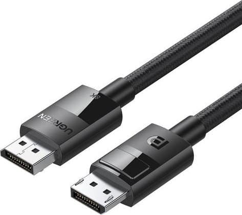 Braided video cable 2 x Display Port 1.4 male-male UGREEN 80393 3m