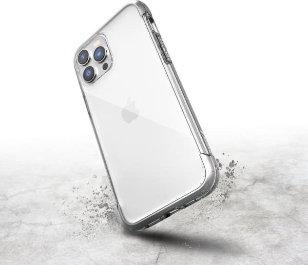 Raptic Raptic X-Doria Air Case iPhone 14 Pro Max pansret deksel sølv