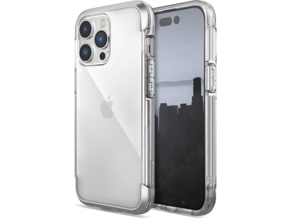Raptic Raptic X-Doria Air Case iPhone 14 Pro Max pansret deksel sølv