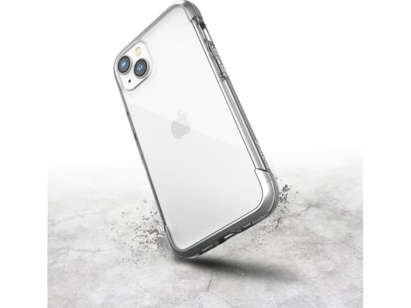 Raptic Raptic X-Doria Air Case etui iPhone 14 Plus pancerny pokrowiec srebrny