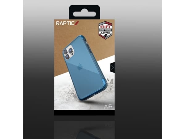 Raptic Raptic X-Doria Air Case iPhone 14 Pro Max panssaroitu sininen kotelo