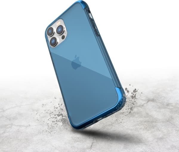 Raptic Raptic X-Doria Air Case iPhone 14 Pro Max panssaroitu sininen kotelo