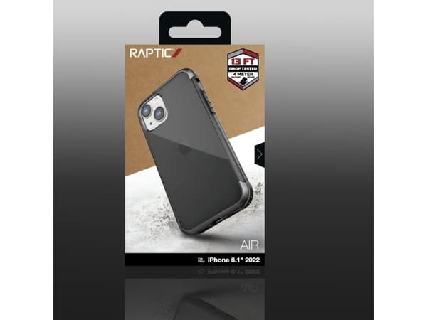 Raptic Raptic X-Doria Air Fodral iPhone 14 bepansrat fodral grå