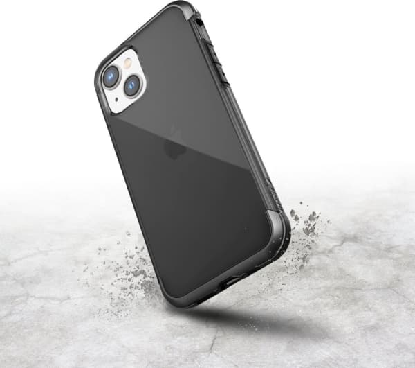 Raptic Raptic X-Doria Air Fodral iPhone 14 bepansrat fodral grå