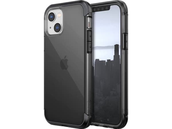 Raptic Raptic X-Doria Air Fodral iPhone 14 bepansrat fodral grå