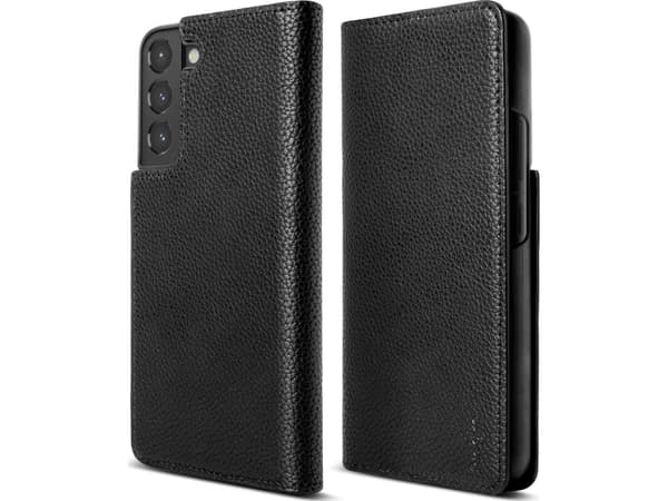 Ringke Ringke Folio Signature Leather Flip Case for Samsung Galaxy S22+ (S22 Plus) svart (FSS118R262)