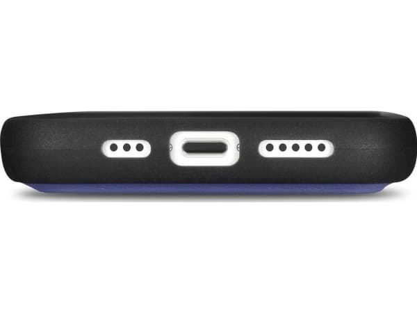 iCarer iCarer Lommebokveske 2-i-1 iPhone 14 Plus-deksel Skinnflipdeksel Anti-RFID lys lilla (WMI14220727-LP)