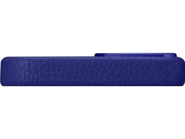 iCarer iCarer Litchi Premium läderfodral iPhone 14 magnetiskt läderfodral med MagSafe mörkblått (WMI14220709-DB)