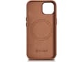 Miniatyrbilde 3 av 5: iCarer iCarer Deksel Skinndeksel naturlig skinnveske til iPhone 14 Plus brun (kompatibel med MagSafe)