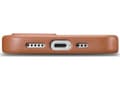 Miniatyrbilde 4 av 5: iCarer iCarer Deksel Skinndeksel naturlig skinnveske til iPhone 14 Plus brun (kompatibel med MagSafe)