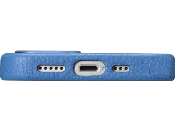 iCarer iCarer Litchi Premium Nahkakotelo iPhone 14 Pro Max magneettinen nahkakotelo MagSafe vaaleansininen (WMI14220712-LB)