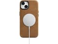 Miniatyrbild 2 av 5: iCarer iCarer Oil Wax Premium Läderfodral iPhone 14 magnetfodral med MagSafe brun (WMI14220701-TN)