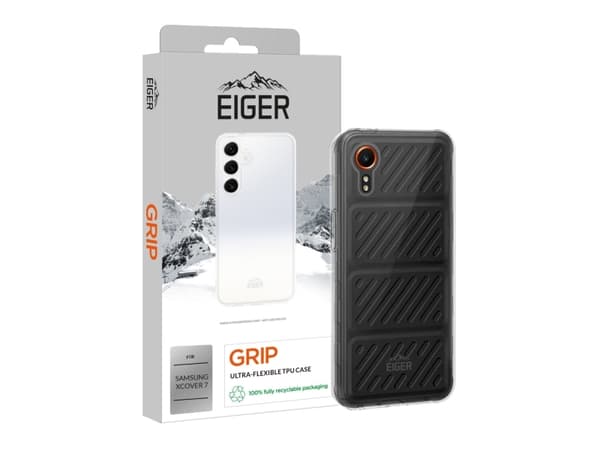 EIGER EGCA00590, Omslag, Samsung, Galaxy Xcover7, 16,8 cm (6.6"), Transparent