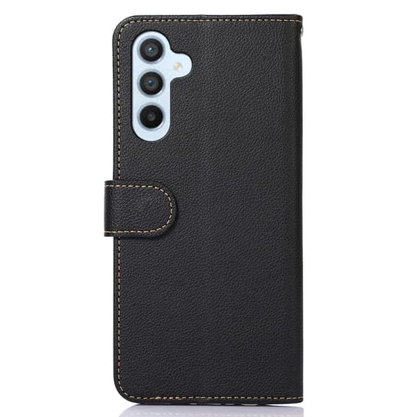 KHAZNEH Plånboksfodral till Samsung Galaxy S25 / S24  - Svart/Röd