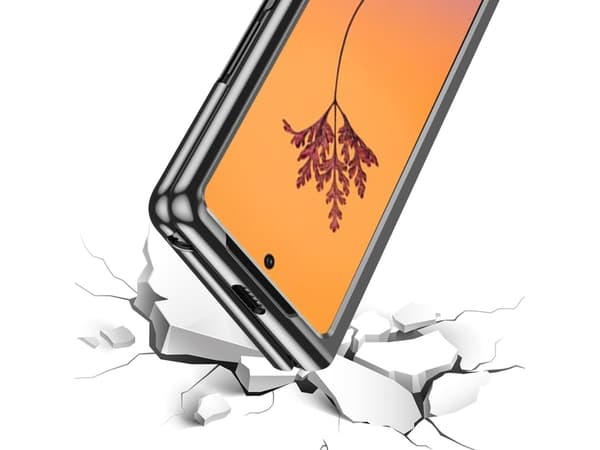 Hurtel Plating Case Samsung Galaxy Z Fold 4 tapauksessa metallinen kehys lajitella
